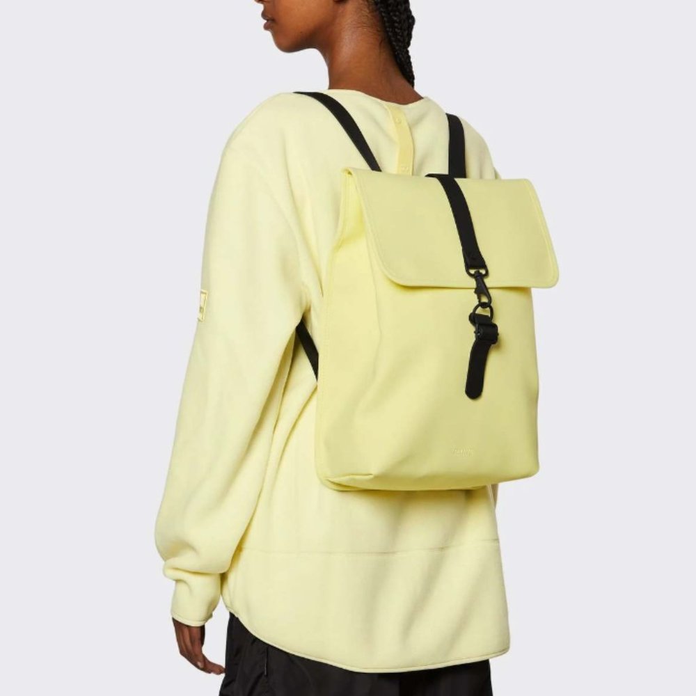 Rains Rucksack Backpack, Straw yellow, Brand New with Tags